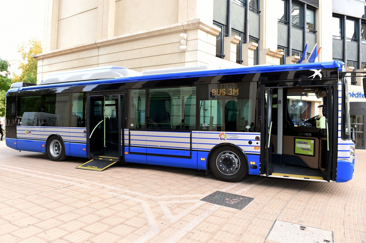 Un bus de Montpellier Agglomération